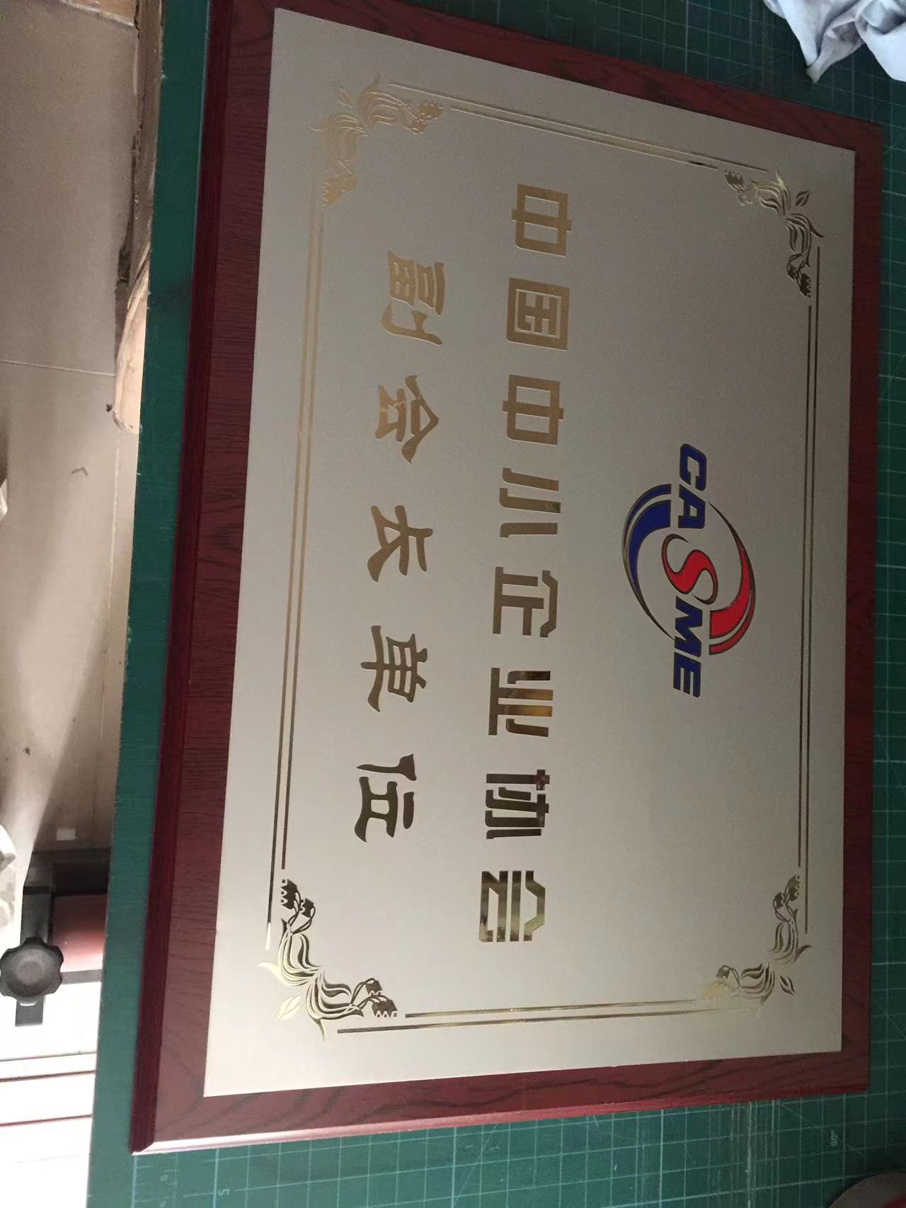 钛金反腐蚀立体奖牌